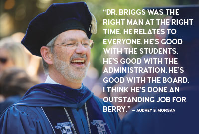 Quote about Dr. Briggs